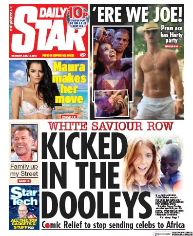 Daily Star Newspaper Front Page for 13 June 2019