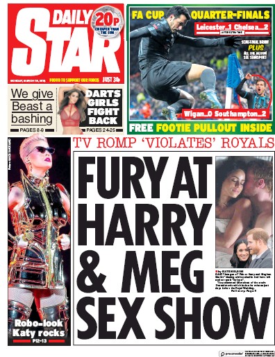 Daily Star Newspaper Front Page for 19 March 2018
