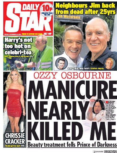Daily Star Newspaper Front Page for 1 December 2018