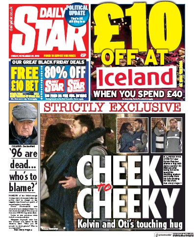 Daily Star Newspaper Front Page for 29 November 2019