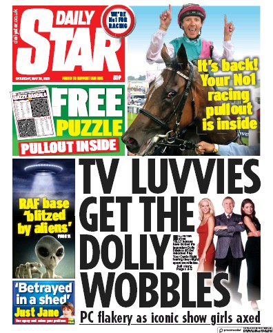 Daily Star Newspaper Front Page for 30 May 2020