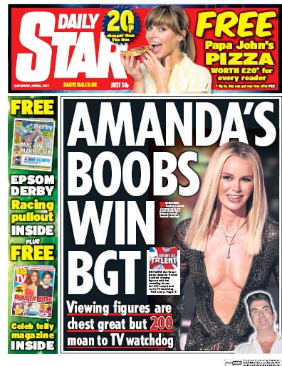 Daily Star Newspaper Front Page for 3 June 2017