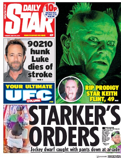 Daily Star Newspaper Front Page for 5 March 2019