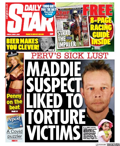 Daily Star Newspaper Front Page for 5 June 2020