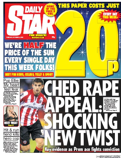 Daily Star Newspaper Front Page for 6 October 2015