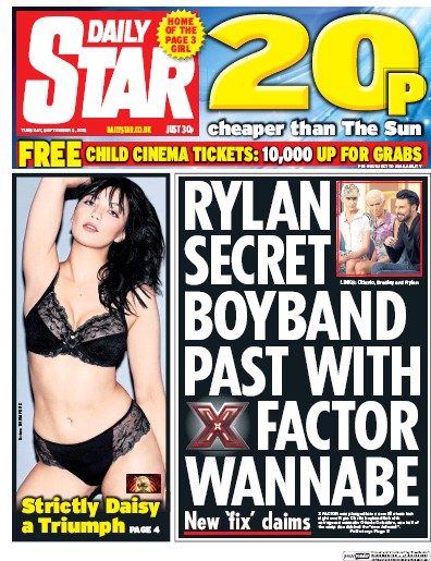 Daily Star Newspaper Front Page for 6 September 2016
