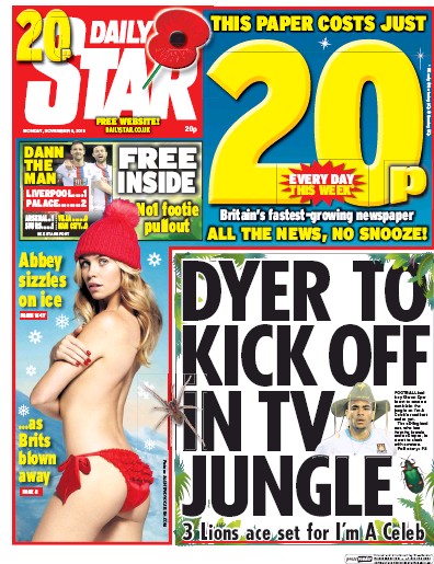 Daily Star Newspaper Front Page for 9 November 2015