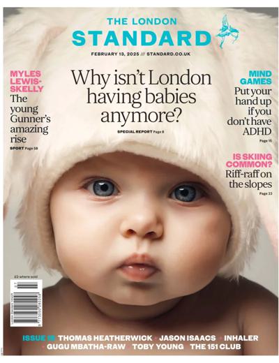 London Evening Standard (UK) Newspaper Front Page for 17 February 2025