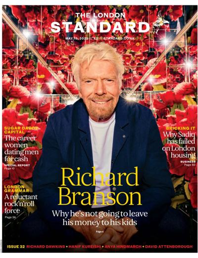 London Evening Standard (UK) Newspaper Front Page for 17 May 2025