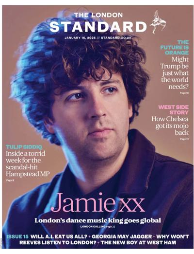 London Evening Standard (UK) Newspaper Front Page for 23 January 2025