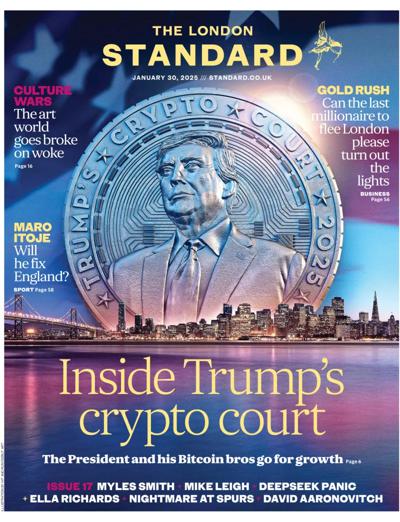 London Evening Standard (UK) Newspaper Front Page for 3 February 2025