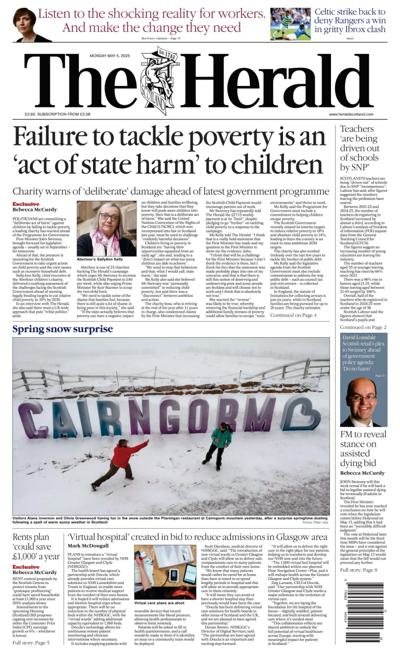 The Herald (UK) Newspaper Front Page for 5 May 2025