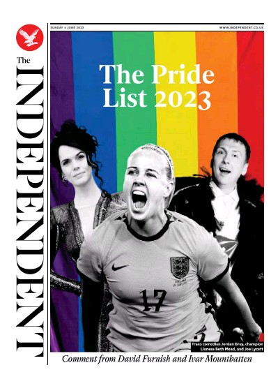 The Independent Newspaper Front Page for 4 June 2023