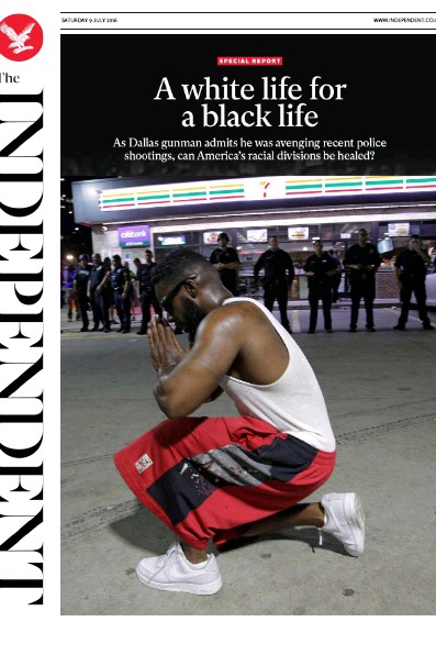 The Independent Newspaper Front Page for 9 July 2016