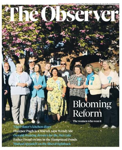 The Observer (UK) Newspaper Front Page for 4 May 2025